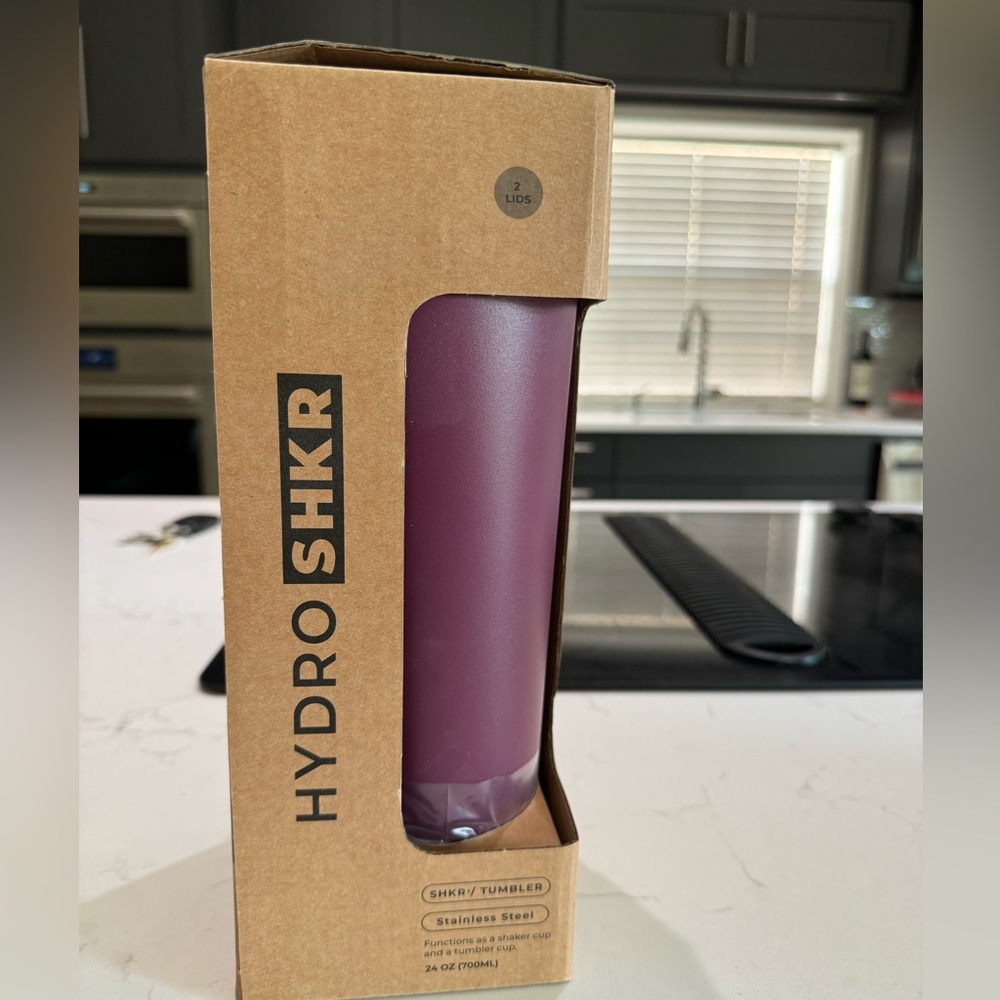 Hydro jug shaker stainless steel tumbler. Unopened